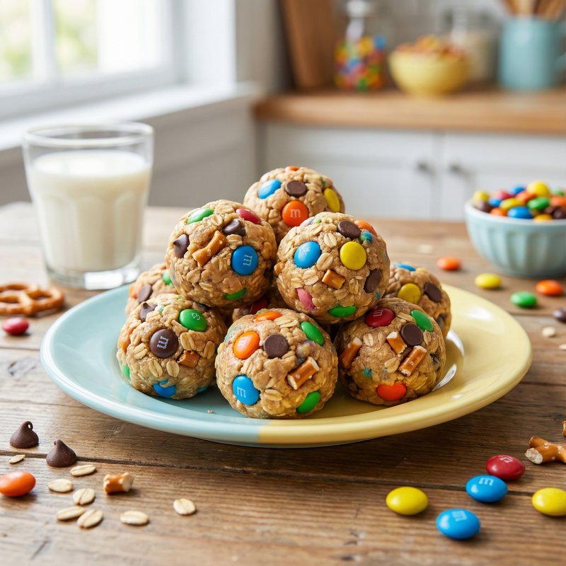 Monster Cookie Protein Balls